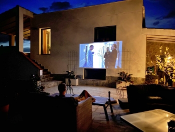Outdoor Cinema at Casa de Olivos