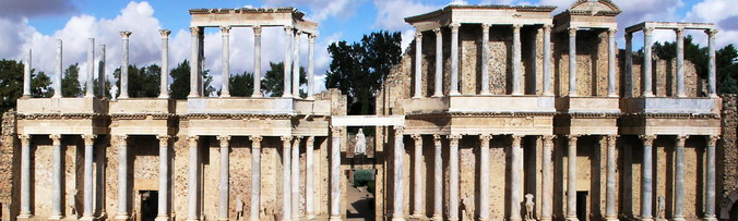 Roman Theatre in Merida, Extremadura
