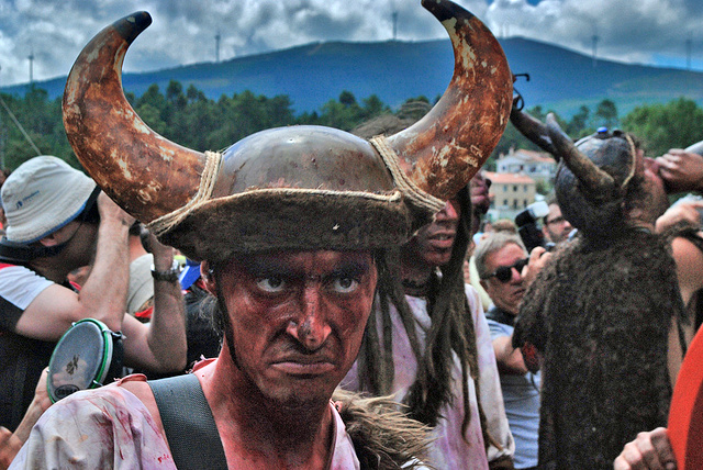 Viking Festival Catoira in Galicia, Spain