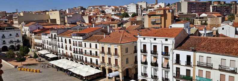 Caceres in Extremadura, Spain