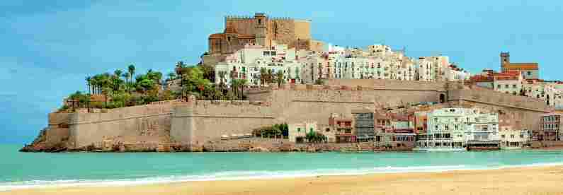 Peniscola Castle, Costa del Azahar, Spain