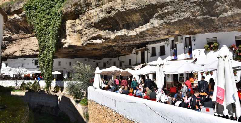 Setenil de las Bodegas in Andalucia, Spain